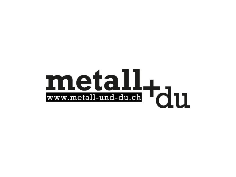 Logo metall + du
